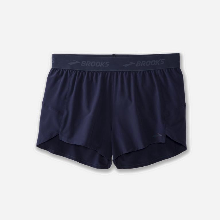 Brooks Chaser 3 Israel - Women's Running Shorts - Navy (79308-SGMO)